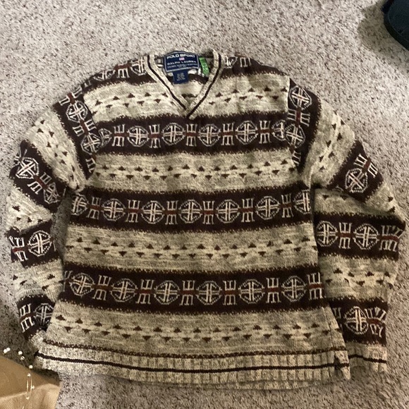 Ralph lauren hefty knit sweater